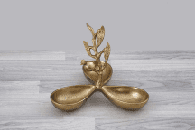 קברט זהב 21*26 -ס"מ בראס מיציקה אלומיניום