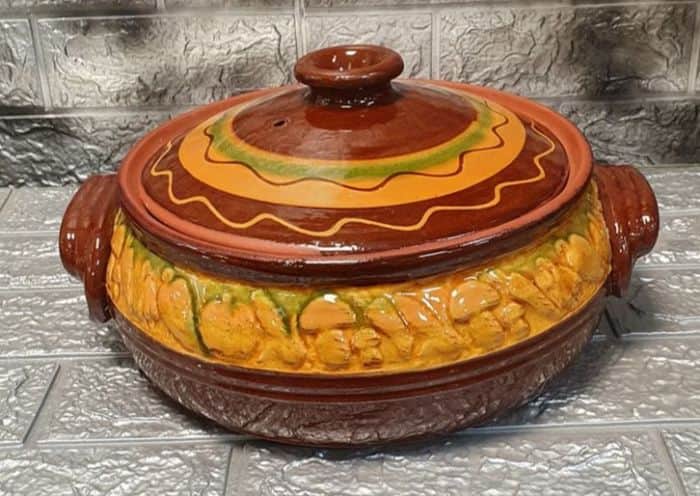 סיר חרס בינוני 28*11 ס"מ