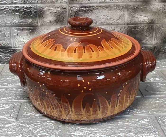 סיר חרס גדול 28.5*14 ס"מ