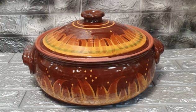 סיר חרס קטן 25*11.5 ס"מ